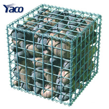 1*1*1m 1*1*0.5m welded type galvanized gabion stone cage for DIY garden wall